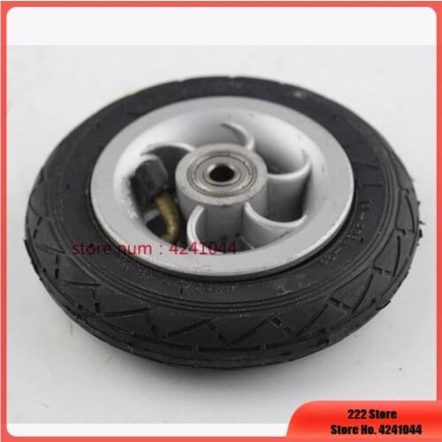 5X1 Pneumatic Tire With Inner Tube Electric Vehicle 5x1 tires Wheel Metal Hub 5 Inch Pneumatic Wheel Gocart Caster