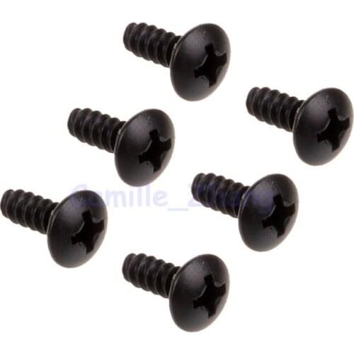 6pcs 02081 HSP Spart Parts BT 3*8 BH Screw 6pcs For 1/8 1/10 Scale Models R/C RC Car