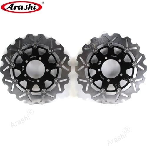 ARASHI Front Brake Discs For KAWASAKI ZX6RR NINJA 600 2005 2006 CNC Brake Disks Rotors ZX 6R 636 2005-2006 ZX6R 600 2007-2015