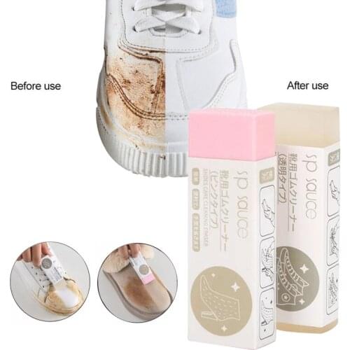 Cleaning Eraser Suede Shoes Stain Cleaner Sheepskin Matte Leather Fabric Cleaning Care Shoe Brush Rubbing Carry Cleaning Tool