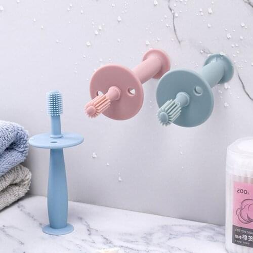 Childrens Soft Silicone Training Toothbrush Baby Dental Oral Care Toothbrush Tool Tooth Care Baby Milk Toothbrush Baby Products