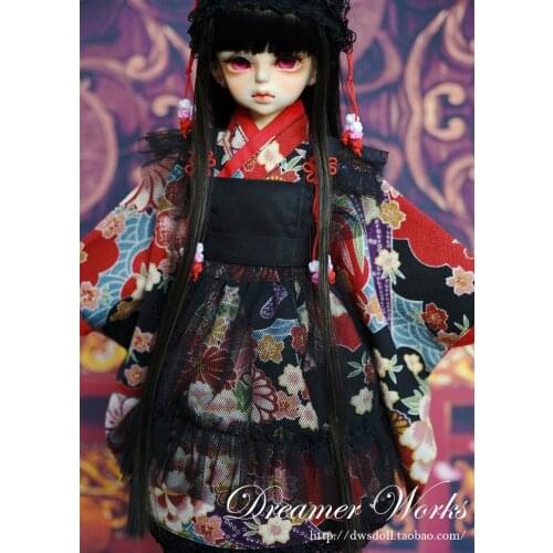 1/4 scale BJD Japanese Yukata kimono suit for SD clothing BJD doll accessories,Not included doll,shoes,wig,and other 18D1249