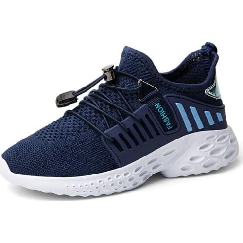 Kids Sneakers Boys Casual Shoes For Children Sneakers Boys Shoes Girls Sneakers Breathable Mesh Elastic Band Running Trainers