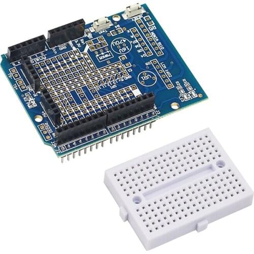Prototype Extension Board for + 170 Holes Breadboard Prototype Bread Board for UNO R3