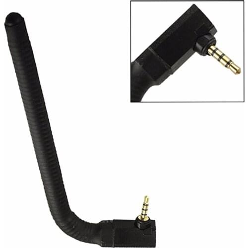 Mini Phone Antenna Radio Antenna Outdoor Signal Booster 3.5mm External aerial right angle 13.66*5.63cm NEW