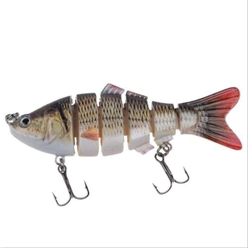 7PCS Fishing Lure Set Fishing Hard Bait Mini Minnow Floating Swing Crankbait Crazy Wobblers Artificial Bionic Crank Lures