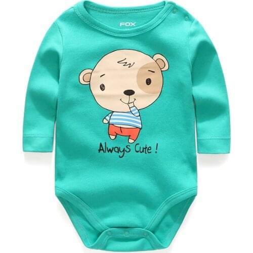 The New Round Collar character Long Sleeves Costumes Cheap Baby Rompers Newborn Unisex Baby Clothes Romper baby