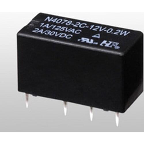 Wholesale 10pcs/lot relay N4078-2C-12V-0.2W