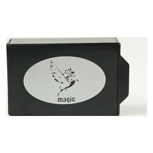 Wholesale 100pcs EMS Variety Magic Props Plastic Magic Box Black Box Pull Box Magic Tool Magic Toy Easy To Use YH164
