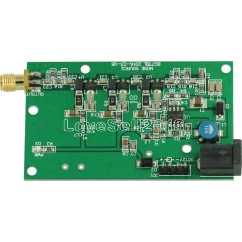 DC 12V Origin SMA Noise Source Simple Spectrum External Tracking 0.3A Diy Electronic Module Board SMA Module