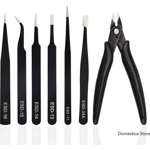 Hand Tools Practical Electrical Plier Wire And Cable Cutter Cutting Side Cutter Flush Pliers One Set Mini Plier Household