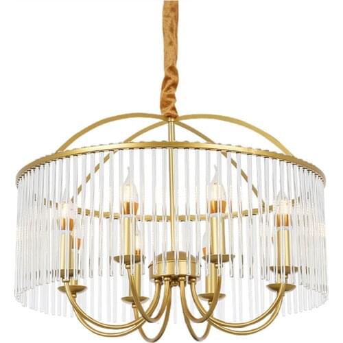 Modern Vintage Design E14 Nordic Decor Gold Glass Led Pendant Lights Fixtures for Loft Dining Room Bar Bedroom Kitchen Lamp