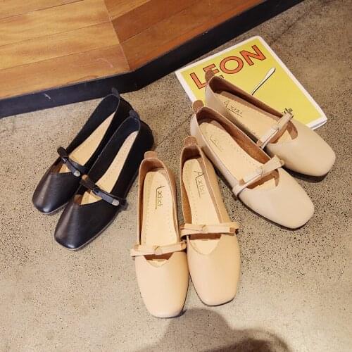 Plus Size 35-43 Women Flats Mary Janes Shoes Square Toe Slip on Flat Shoes Woman Loafers Bowtie Boat Shoes zapatos mujer 7707G