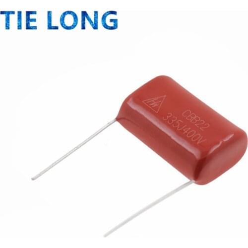 10PCS 400V335J 3.3uF Pitch 25mm 400V 335 3300nf CBB Polypropylene film capacitor