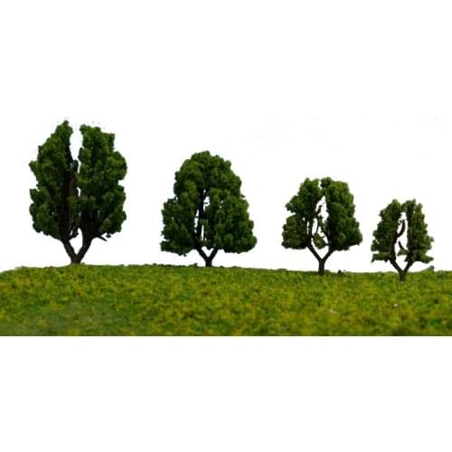 200pcs 5cm 1/200 Model Trees Architecture For Ho Train Layout Modelbouw Scene Maker Factory