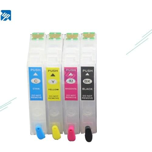 4 T2991 29XL T2994 Refillable ink cartridges for Epson XP245 XP-435 XP445 xp-245 XP-235 XP-332 XP-247 with auto reset chips 29