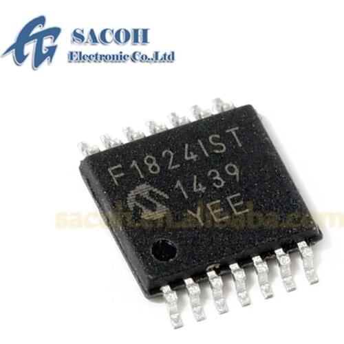 5PCS/lot New OriginaI PIC16F1824-I/ST F1824IST or PIC16F1824-E/ST F1824EST or PIC16F1824 TSSOP-14 14-Pin Flash Microcontrollers