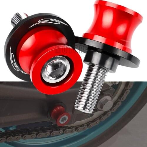 Motorcycle Accessories 8MM 6MM CNC Swingarm Spools Stand Screws Slider FOR DUCATI MONSTER1200R MONSTER 1200R 998R 748R MS4R SR