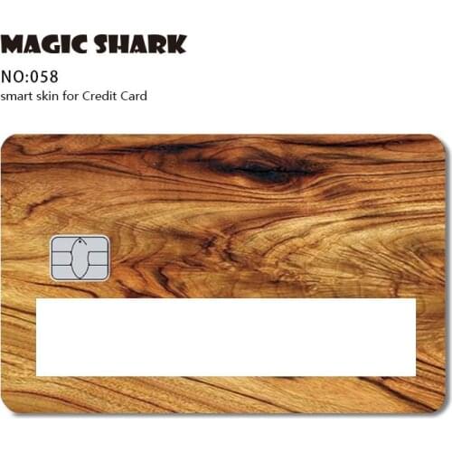 Naruto Take My Money Che Guevara Bear Butterfly Stone Window Sticker Case Film Tape Skin for Big Small Chip Credit Debit Card