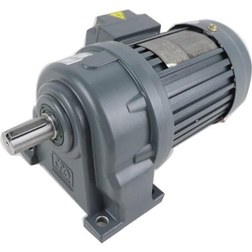 CV vertical single phase 3 hp motor 220V 380V Aluminum plate three phase ac gear motor for conveyor