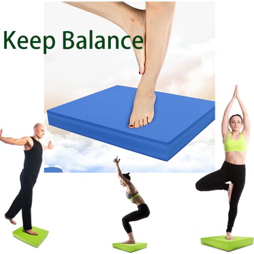 Effondrement Mou Yoga Mat Balance Cushion Balancer Fitness Training Yoga Pilates Fitness Plank TPE Yoga Mat Balance Soft