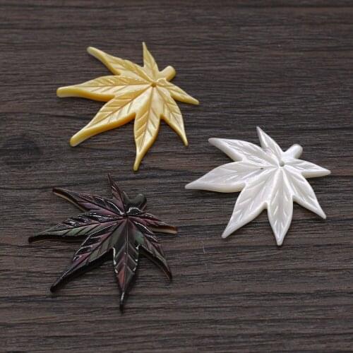 Natural Shell Pendant Mother Of Pearl Shell Flower Small Pendant For Jewelry Making DIY Necklace Earring Accessory