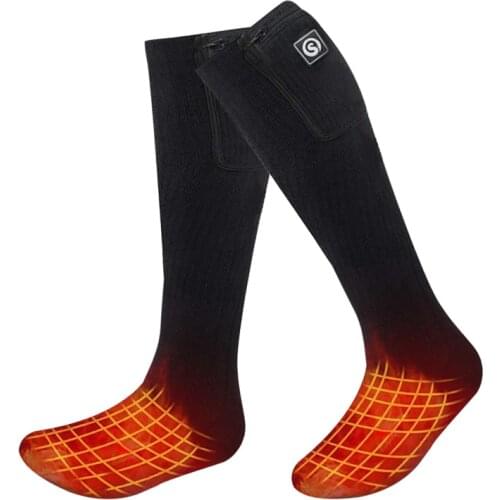 SAVIOR battery heating socks heating warm riding socks racing outdoor sports socks winter cotton warm