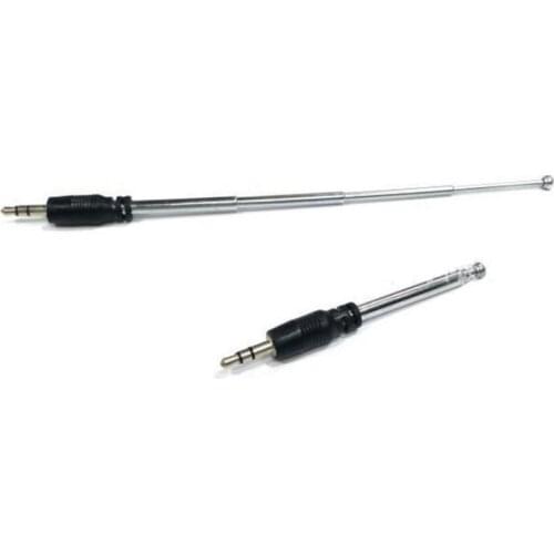 2PCS MP3 telescopic antenna 4 sections AM FM antennas 7cm 5DB communication aerials NEW wholesale price