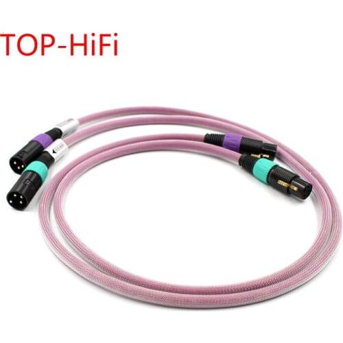 TOP-HiFi Pair Gold Plated 3PIN XLR Plug HTP1 PRO XLR XLO Audio Cable CD Amplifier Player Speaker XLR Interconnect Cable