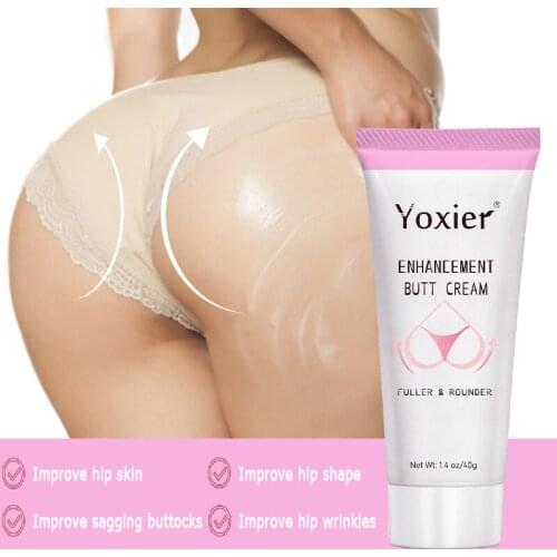 Buttocks Enlargement Cream Enhances Lifting Nourish Hydrate Sexy Curve Shaping Massage Cream Witch Hazel Extract Skin Care 40g