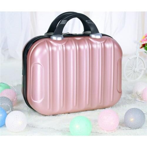 Waterproof cosmetic case Women Cosmetic bags beauty suitcase makeup bag Travel make up case Beautician Portable Toiletries box