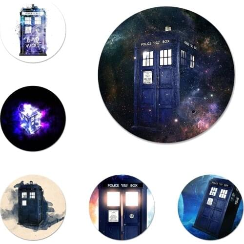 Tardis Doctor Dr Who Police Box Icons Pins Badge Decoration Brooches Metal Badges For Backpack Decoration