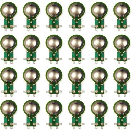 20pcs Foster/Fostex Titanium Dome Tweeter Diaphragm 4 ohm N30,025N08, 025H27, 025H30 Fostex,Foster N30,N08,H025N08 diaphragm