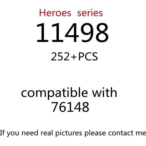 252pcs 11498 Building Block Toy Creative Series 76148 Assembled Building Block Childrens Toy Gifts