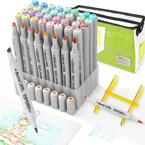 Черные перманентные маркеры Arrtx China At AliExpress