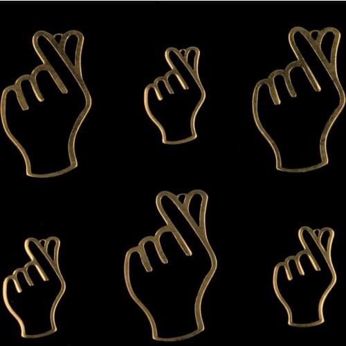 Than heart-shaped asymmetric earrings, gesture accessories, temperament, wild earring materials, DIY making jewelry accessories