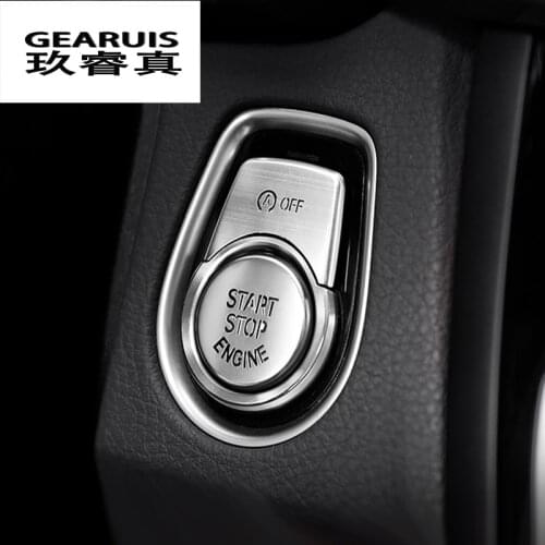 Car styling F10 F20 F21 F30 F34 F07 F52 F25 F26 F15 F16 E70 E71 G30 G38 ENGINE START STOP switch button for BMW F chassis cars
