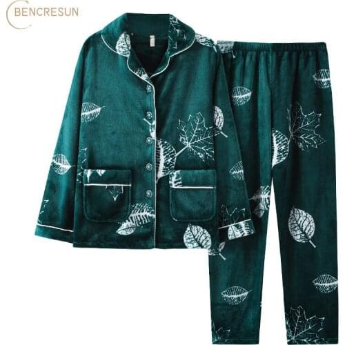 Женские зимние пижамы Bencresun China At AliExpress