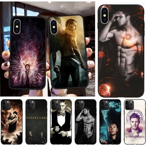 Supernatural Dean Winchester Phone Case for iphone 12 pro max 11 pro XS MAX 8 7 6 6S Plus X 5S SE 2020 XR case