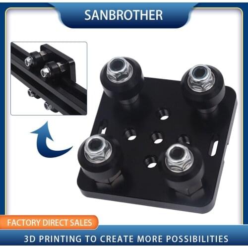 3D Printer part Openbuilds V gantry plat set special slide plate for aluminum profiles V-slot mini five roulette 1set