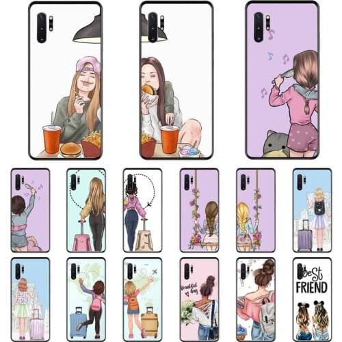 Girls Bff Best Friends Forever Phone Case For Samsung A31 A70 A20E S10 E S20 Plus Note 9 20