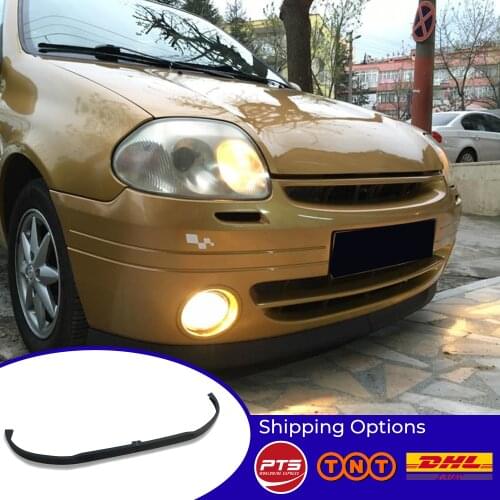 For RENAULT CLIO 2 Astra H Model LIP FRONT SPOILER BUMPER LIP Euro Spoiler Lip Universal 2 pcs Body Kit