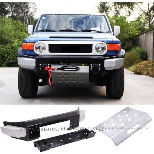 For Toyota FJ Cruiser 2007-2014 Alloy Front Bumper Protector Refit kit 1set
