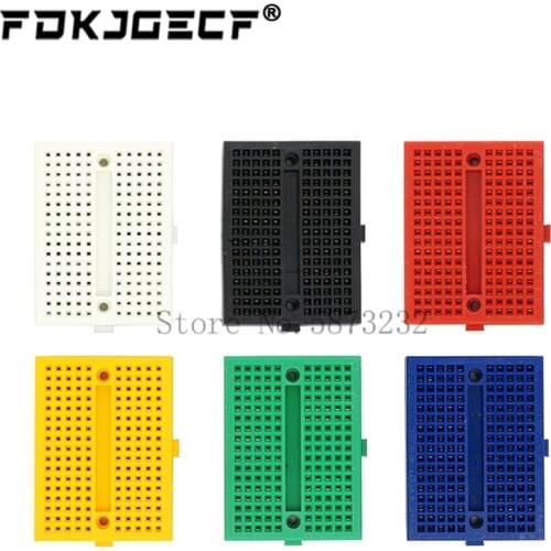 SYB-170 Mini Solderless Prototype Experiment Test Breadboard 170 Tie-points 35*47*8.5mm for arduino diy kit