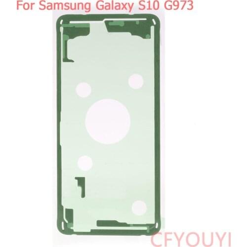 1~5pcs For Samsung Galaxy S10 G973 Battery Back Door Cover Housing Adhesive Sticker Glue
