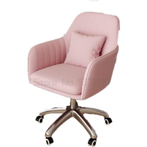 Computer chair household comfortable sedentary office chair bedroom study stool learning desk swivel chair