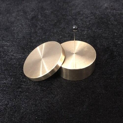 Needle Through Box by Oliver Magic Tricks Coins Appearing Magician Close Up Street Props Magicians Professional Accessories