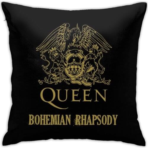 Queen Freddie Mercury Bed Cushion Cover Home Couch Decorative Pillow Case for Sofa Car