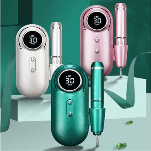 Nail Drill Manicure Machine Manicure Set Strong Nail Drill Machine Portable Electric Manicure Drill Pedicure Sander Nail File