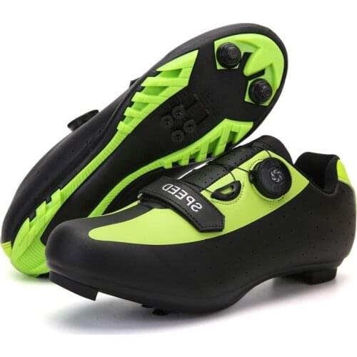 Men MTB Mountain Bike Shoes Professional Self-locking Mens Cycling Sneakers SPD Nonslip Bicycle Shoes Men Racing Training Shoes